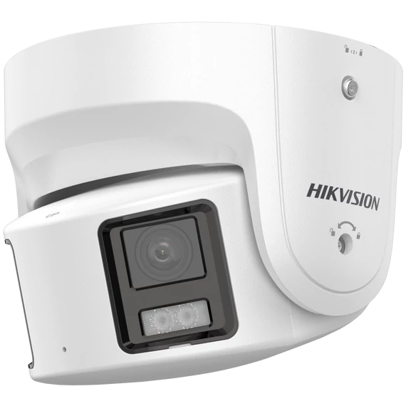 IP, Turret kamera, 8 MP, Fix , 4mm ColorV,  Pano,  Fény/hang riaszt,  Fehér LED Hang/riasztás I/O, Mikrofon