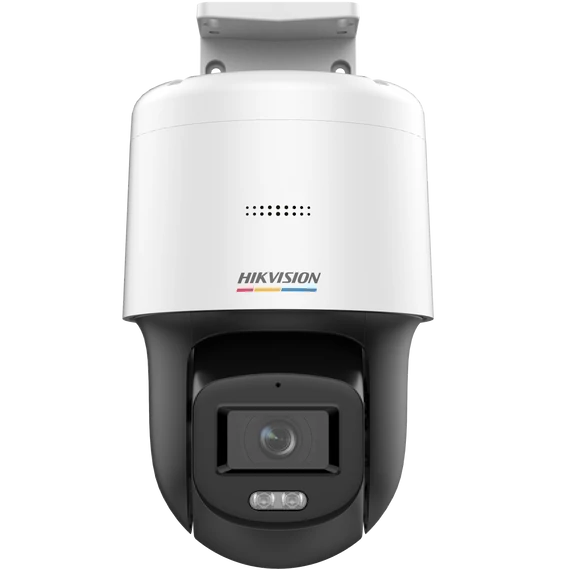 PTZ, IP kamera, 2 MP, Fix objektív, ColorVu, 4 mm, Fehér LED, Beépített mikrofon