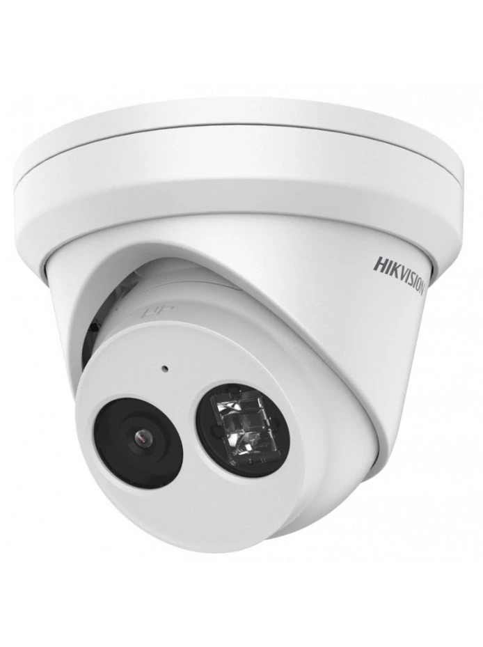 IP, Turret kamera, 2 MP, Fix objektív, 4mm, EXIR 30m,  IR, Beépített mikrofon