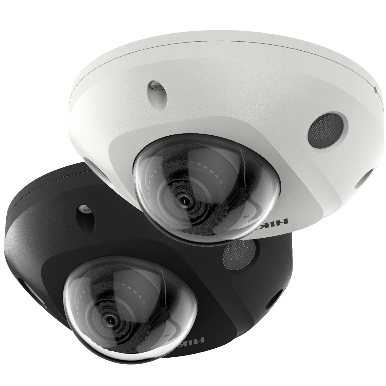 IP, Mini dómkamera, 6 MP, Fix objektív, 4mm, EXIR 30m,  IR,  Hang/riasztás I/O